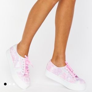 pink tie dye supergas
